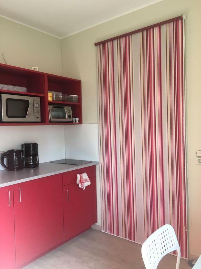 Die Senfbude - Klein Aber Fein - Wunderschoenes Studio-Apartment Mit Terrasse Und Stellplatz Leipzig Exterior photo